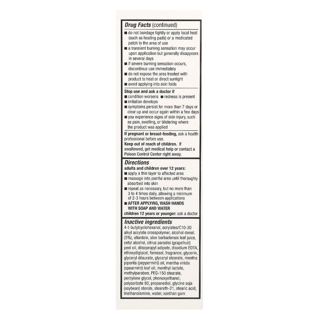 Icy Hot, Advanced, Pain Relief Cream, 2 oz (56 g)