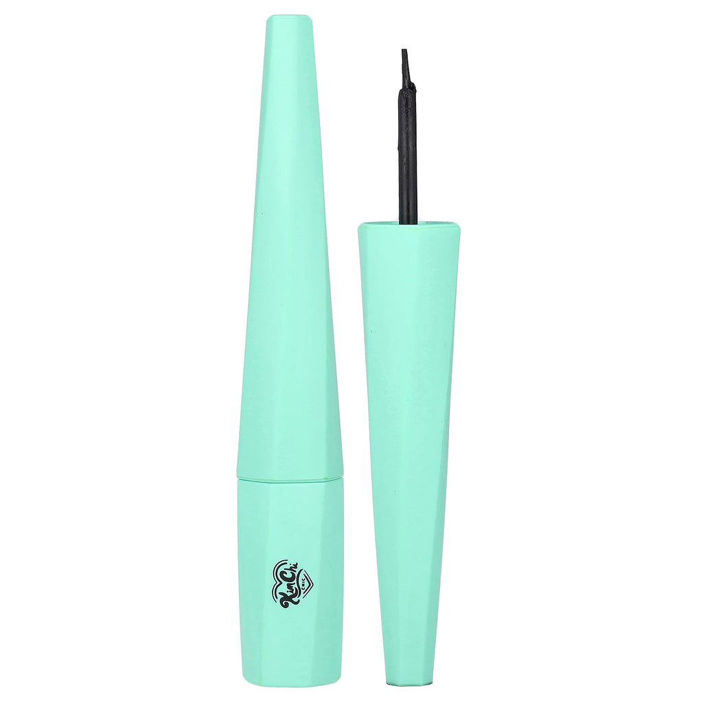 KimChi Chic Beauty, Stage Proof Liquid Liner®, 01 Classic Brush, Blackest Black , 0.1 fl oz (3 ml)