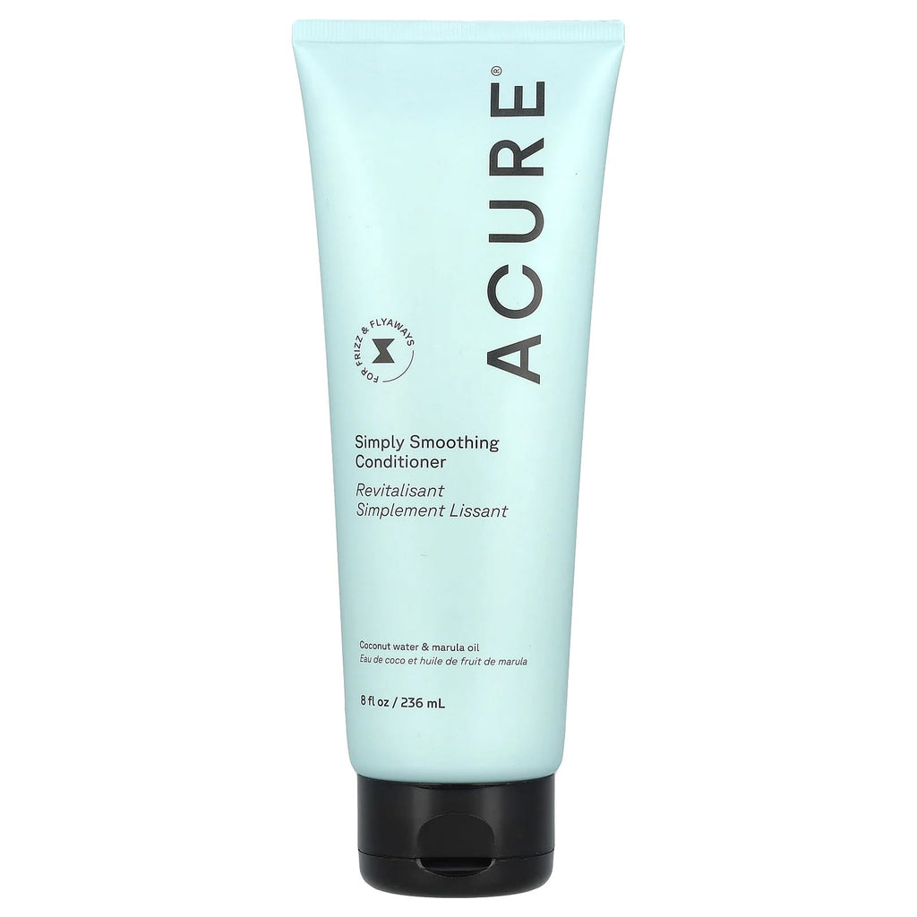 ACURE, Simply Smoothing Conditioner, Coconut Water & Marula Oil, 8 fl oz (236 ml)