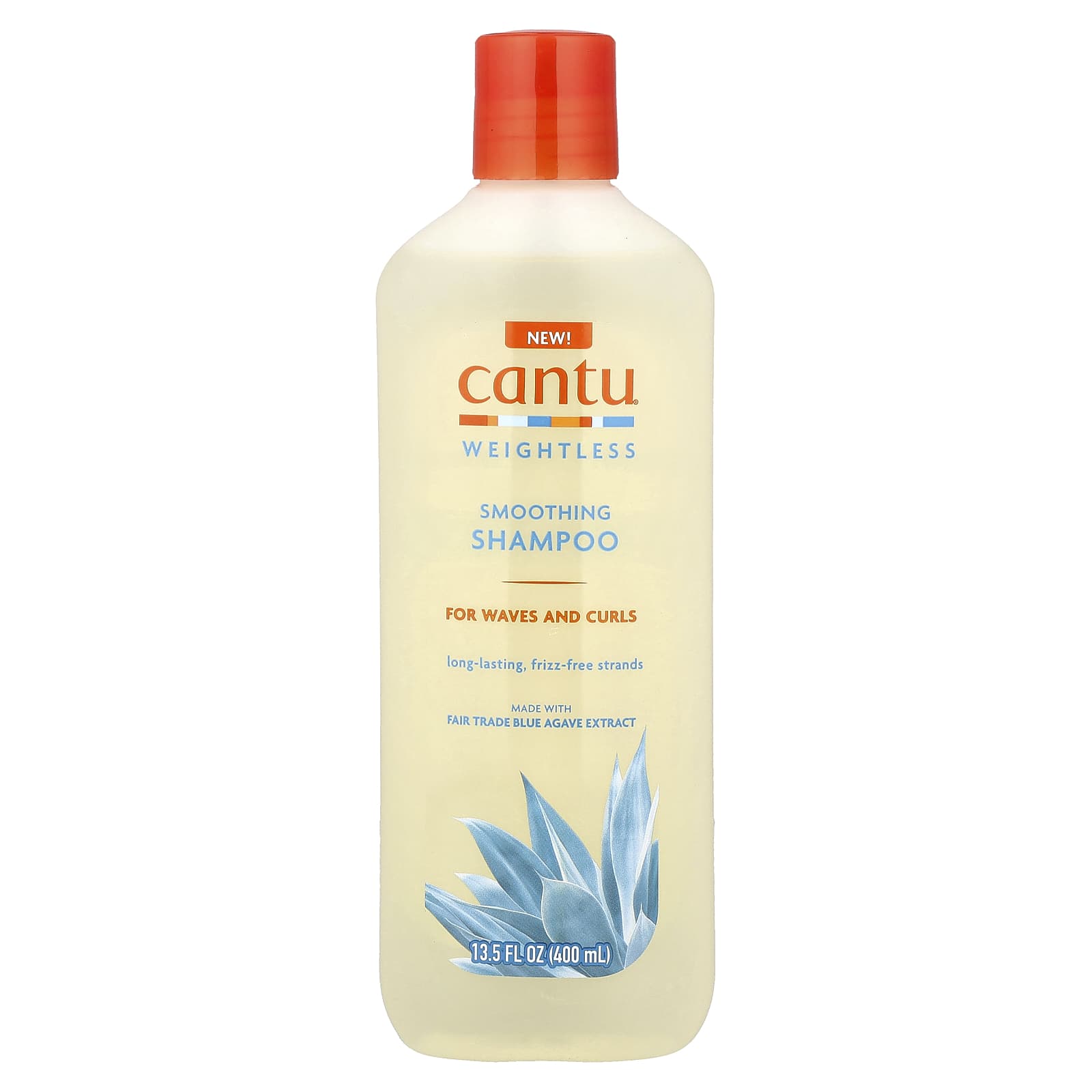 Cantu, Weightless, Smoothing Shampoo, For Waves and Curls, 13.5 fl oz (400 ml)