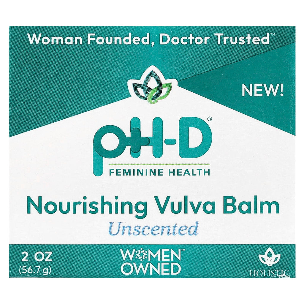 pH-D Feminine Health, Nourishing Vulva Balm, Unscented, 2 oz (56.7 g)