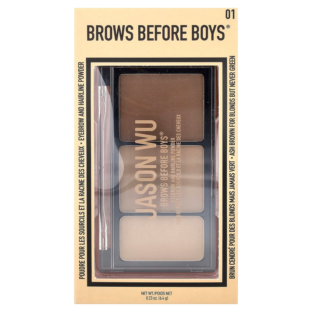 Jason Wu, Brows Before Boys®, Eyebrow and Hairline Powder, 01 Eddie, 0.23 oz (6.4 g)