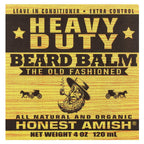 Honest Amish, Heavy Duty Beard Balm, 4 oz (120 ml)