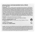 APLB, Glycolic Acid Niacinamide Facial Cream , 1.86 fl oz (55 ml)