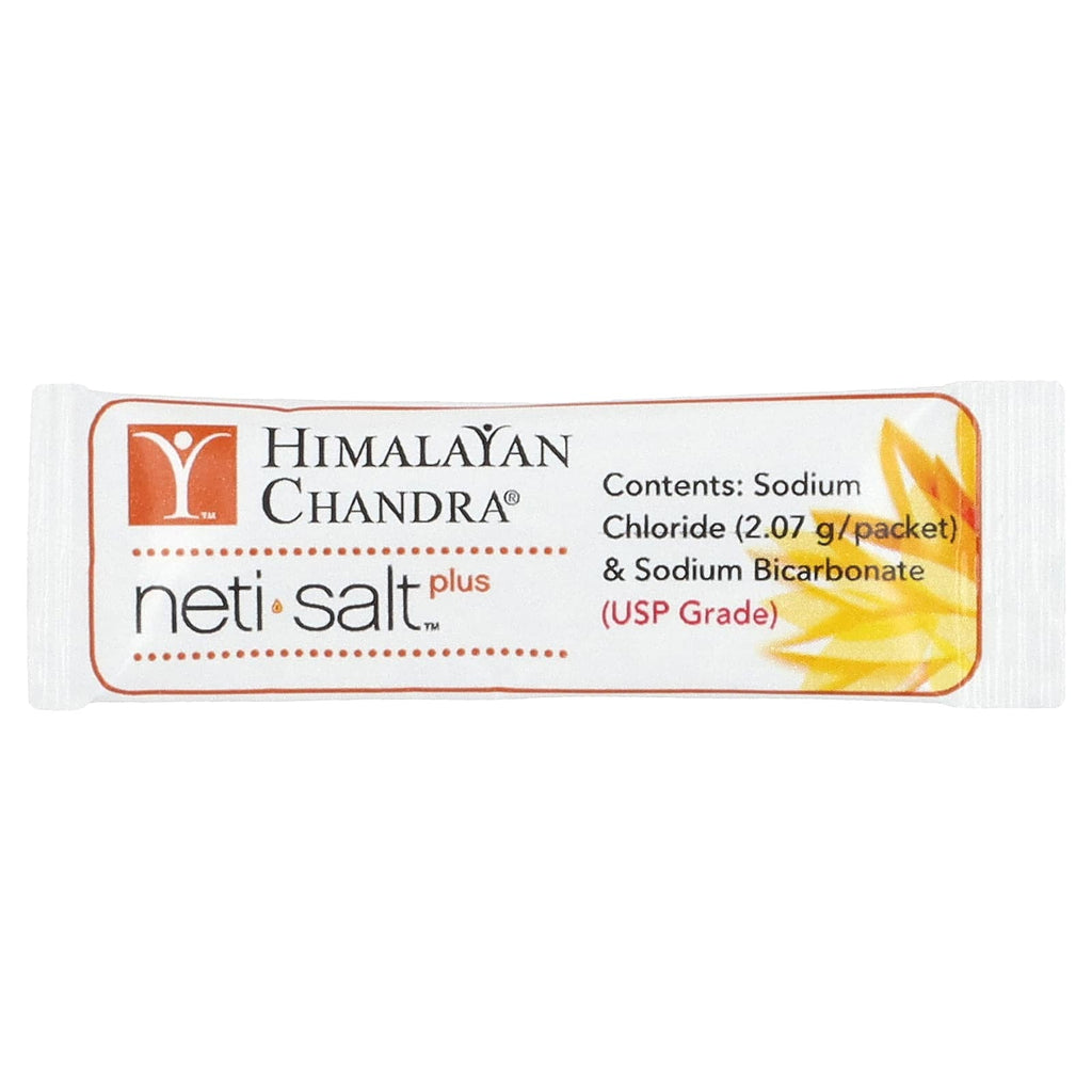 Himalayan Chandra, Neti Salt Plus, Easy-Pour Sachets , 60 Sachets, 0.07 oz (2.16 g)