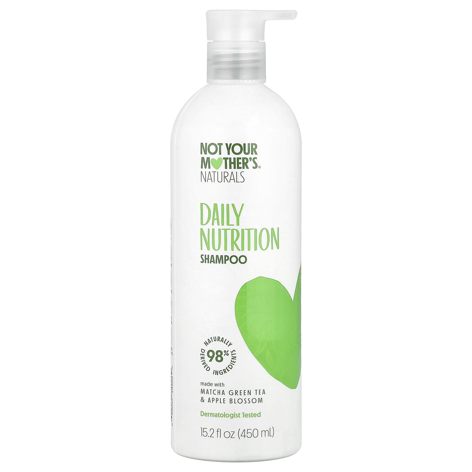 Not Your Mother's, Daily Nutrition Shampoo, Matcha Green Tea & Apple Blossom, 15.2 fl oz (450 ml)