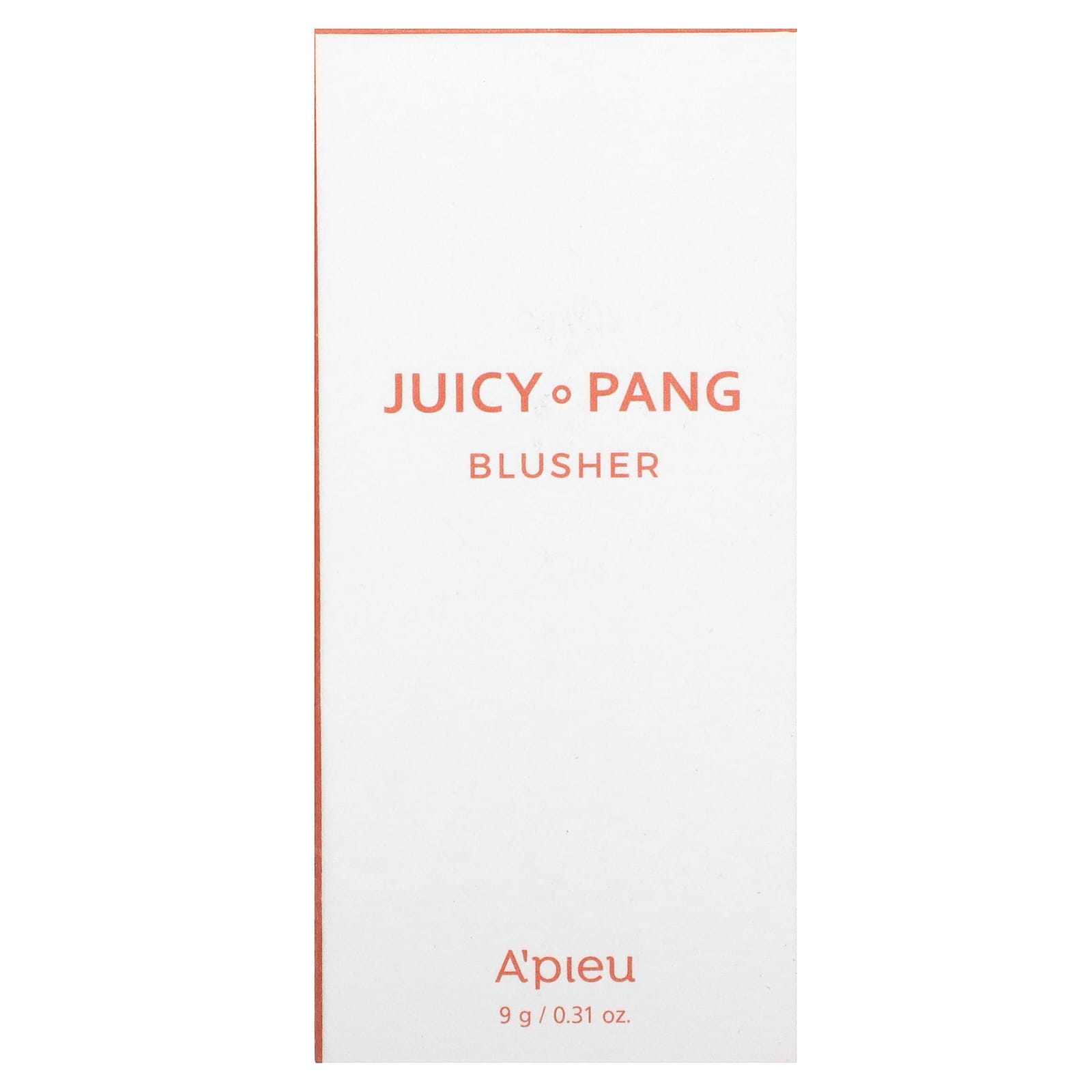 A'Pieu, Juicy Pang Water Blusher, CR02, 0.31 oz (9 g)