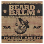 Honest Amish, Beard Balm, 2 oz (60 ml)
