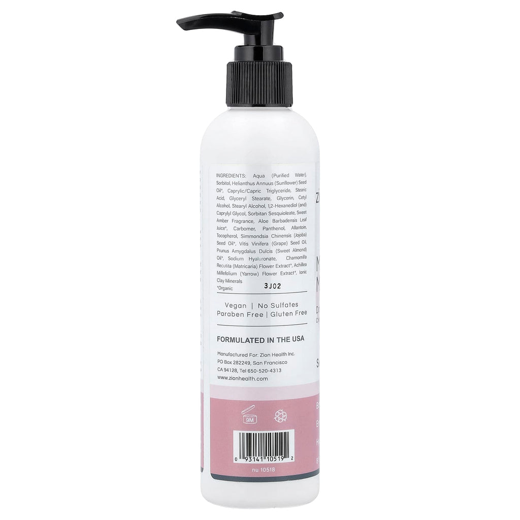 Zion Health, Mineral Moisture Daily Lotion, Sweet Amber , 8 fl oz (240 ml)