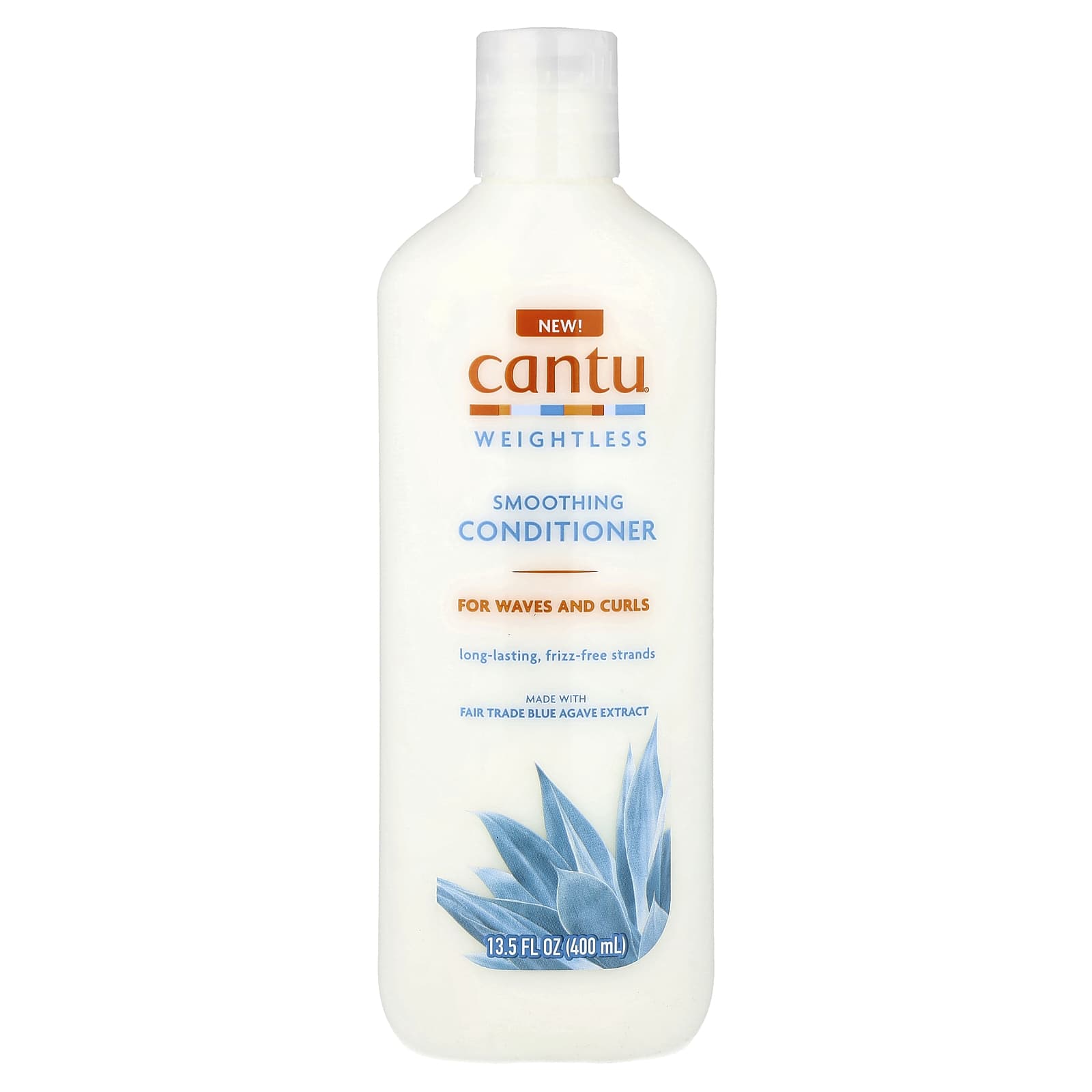 Cantu, Weightless, Smoothing Conditioner, For Waves and Curls, 13.5 fl oz (400 ml)