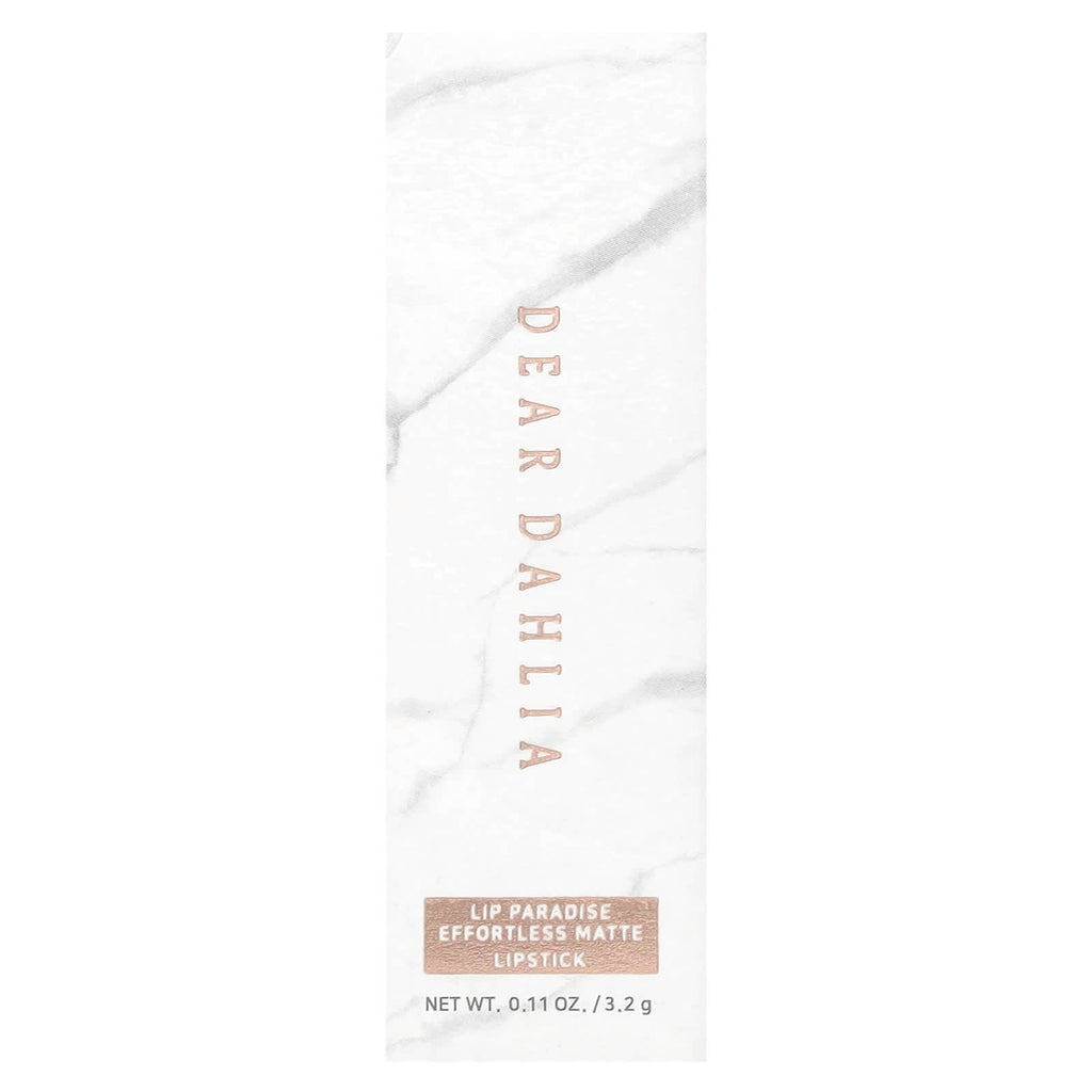 Dear Dahlia, Lip Paradise, Effortless Matte Lipstick, M113 Ashley, 0.11 oz (3.2 g)