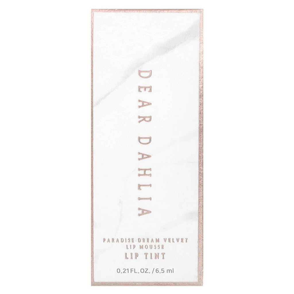 Dear Dahlia, Paradise Dream Velvet Lip Mousse, Lip Tint, Button, 0.21 fl oz (6.5 ml)