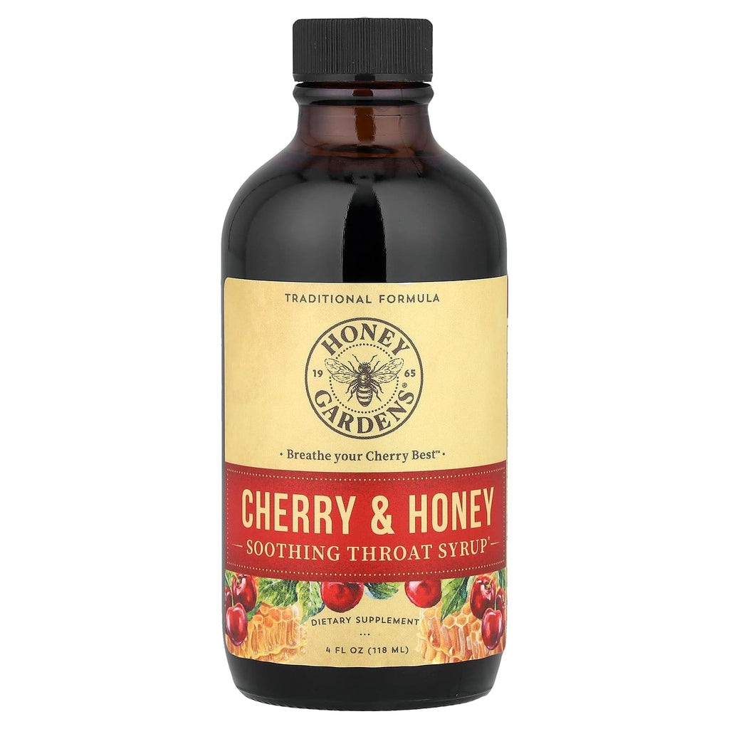 Zand, Soothing Throat Syrup, Cherry & Honey, 4 fl oz (118 ml)