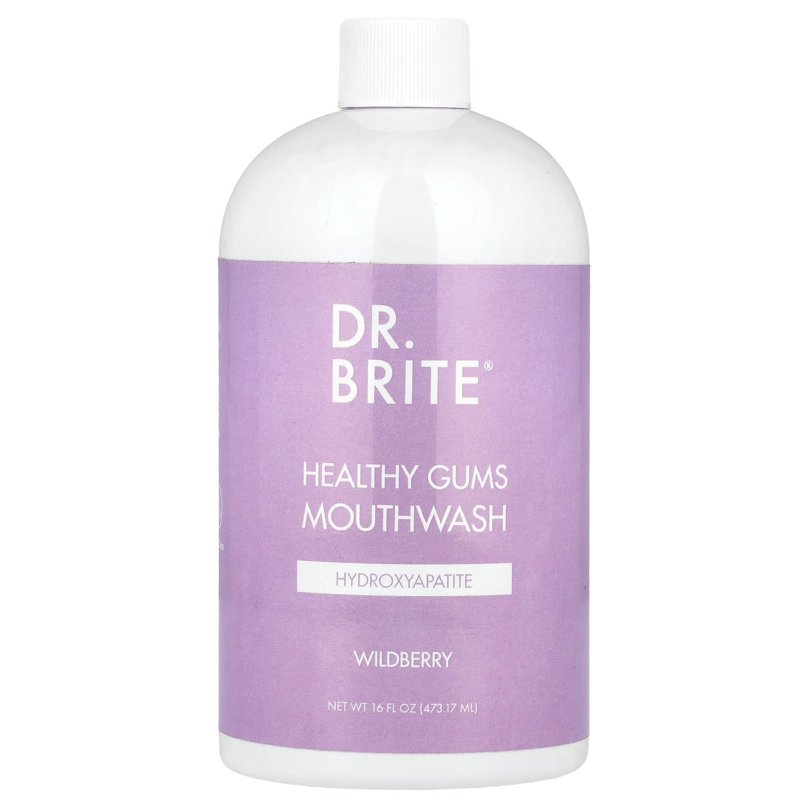 Dr. Brite, Healthy Gums Mouthwash, Hydroxyapatite, Wildberry, 16 fl oz (473.17 ml)