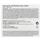 APLB, Lactic Acid Retinol Facial Cream , 1.86 fl oz (55 ml)
