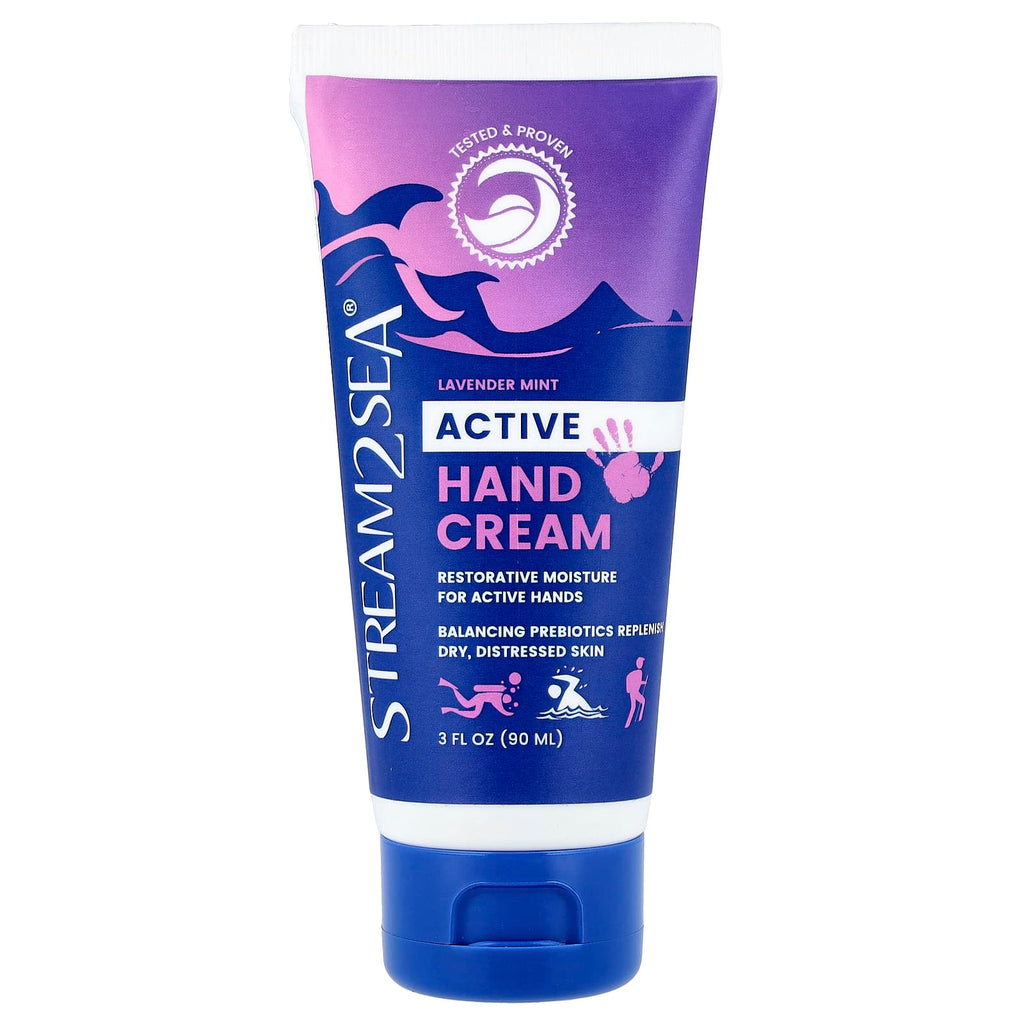 Stream2Sea, Active Hand Cream, Lavender Mint , 3 fl oz (90 ml)