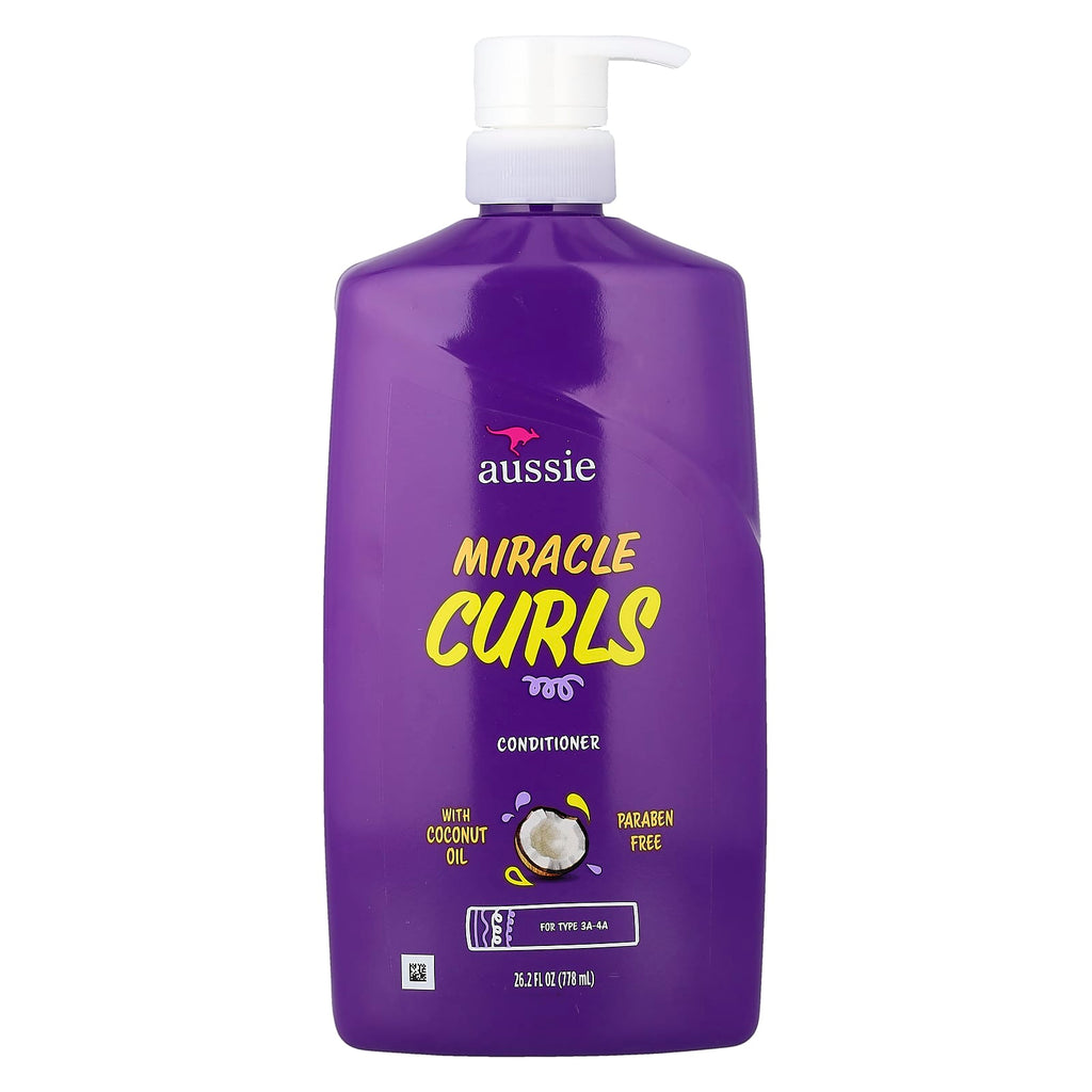 Aussie, Miracle Curls, Conditioner With Coconut Oil, 26.2 fl oz (778 ml)