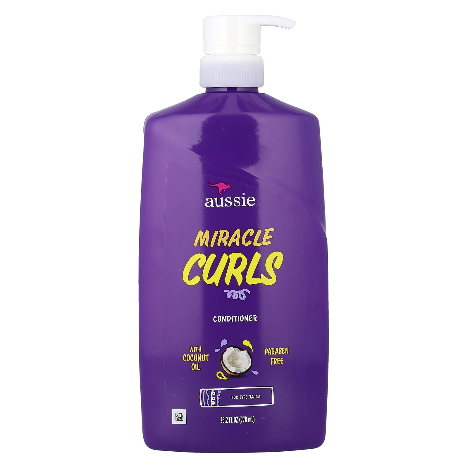 Aussie, Miracle Curls, Conditioner With Coconut Oil, 26.2 fl oz (778 ml)