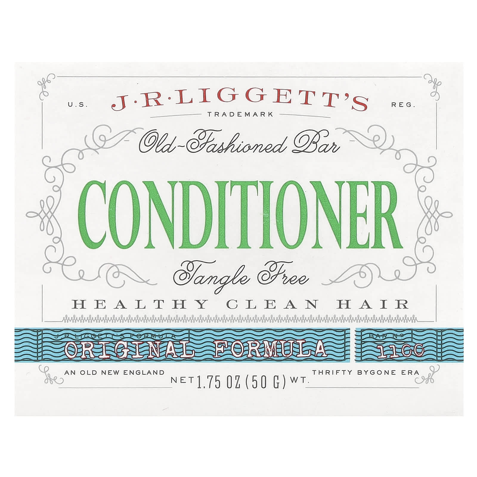 J.R. Liggett's, Old Fashioned Conditioner Bar, Original Formula, 1.75 oz (50 g)