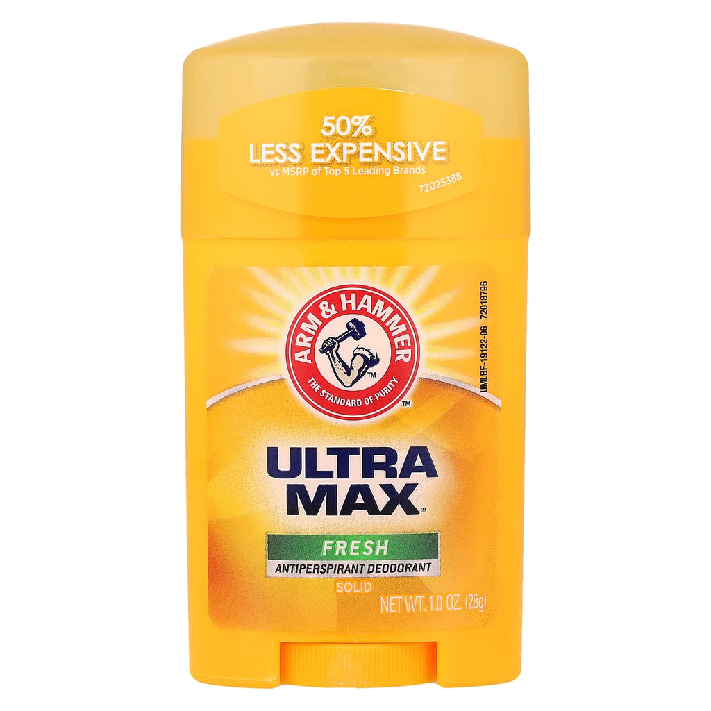 Arm & Hammer, UltraMax™, Antiperspirant Solid Deodorant, Fresh, 1 oz (28 g)