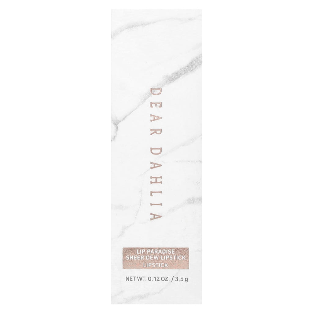 Dear Dahlia, Lip Paradise, Sheer Dew Lipstick, S307 Lucy, 0.12 oz (3.5 g)