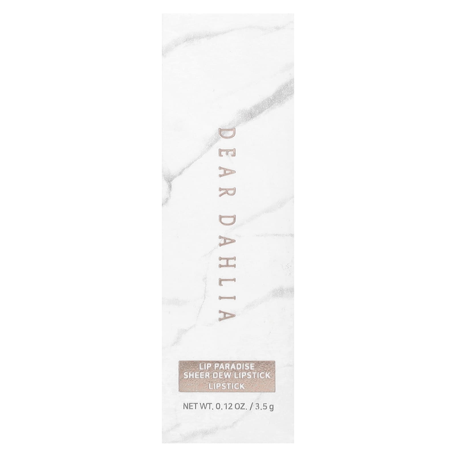 Dear Dahlia, Lip Paradise, Sheer Dew Lipstick, S307 Lucy, 0.12 oz (3.5 g)