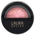 Laura Geller, Baked Blush-N-Brighten, Marbleized Blush, 0018032B Pink Buttercream, 0.16 oz (4.5 g)