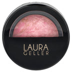 Laura Geller, Baked Blush-N-Brighten, Marbleized Blush, 0018032B Pink Buttercream, 0.16 oz (4.5 g)