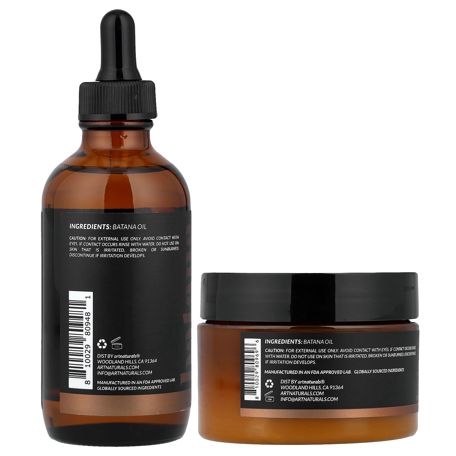 artnaturals, Pure Batana Oil, Hair Growth Kit, 4 Piece Kit