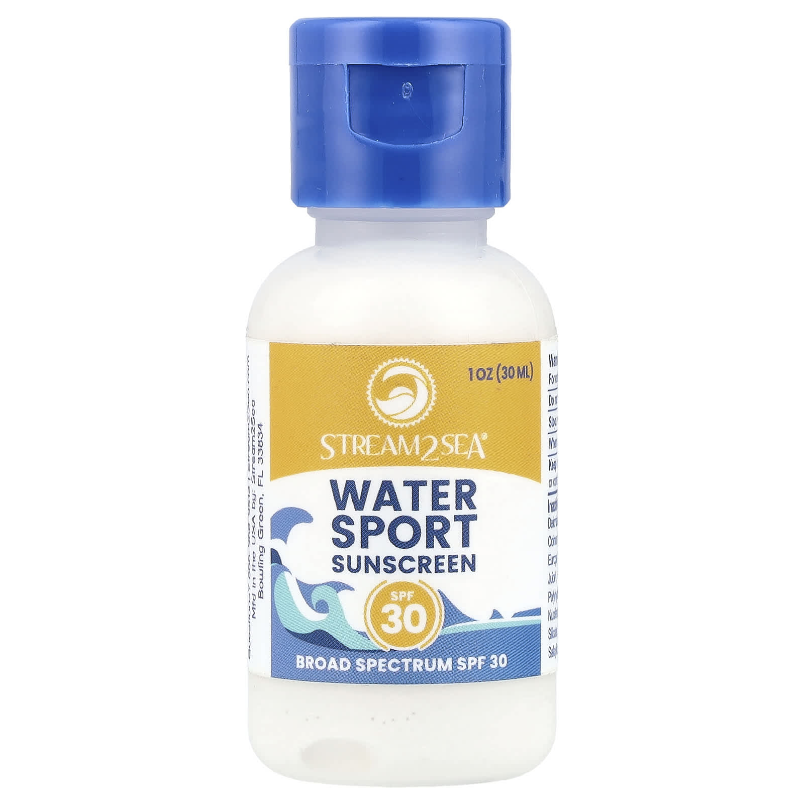 Stream2Sea, Water Sport Sunscreen, SPF 30 , 1 oz (30 ml)