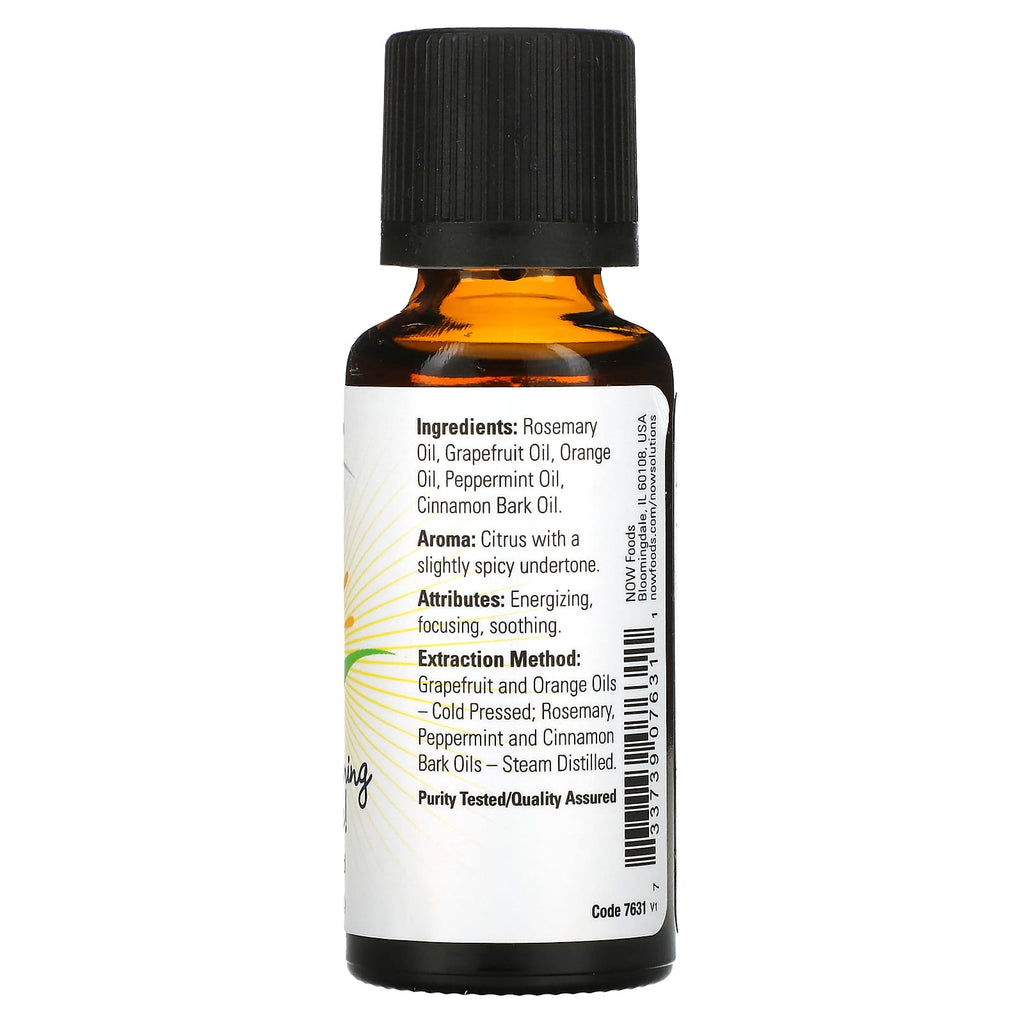 NOW Foods, Essential Oils, Good Morning Sunshine!, 1 fl oz (30 ml)