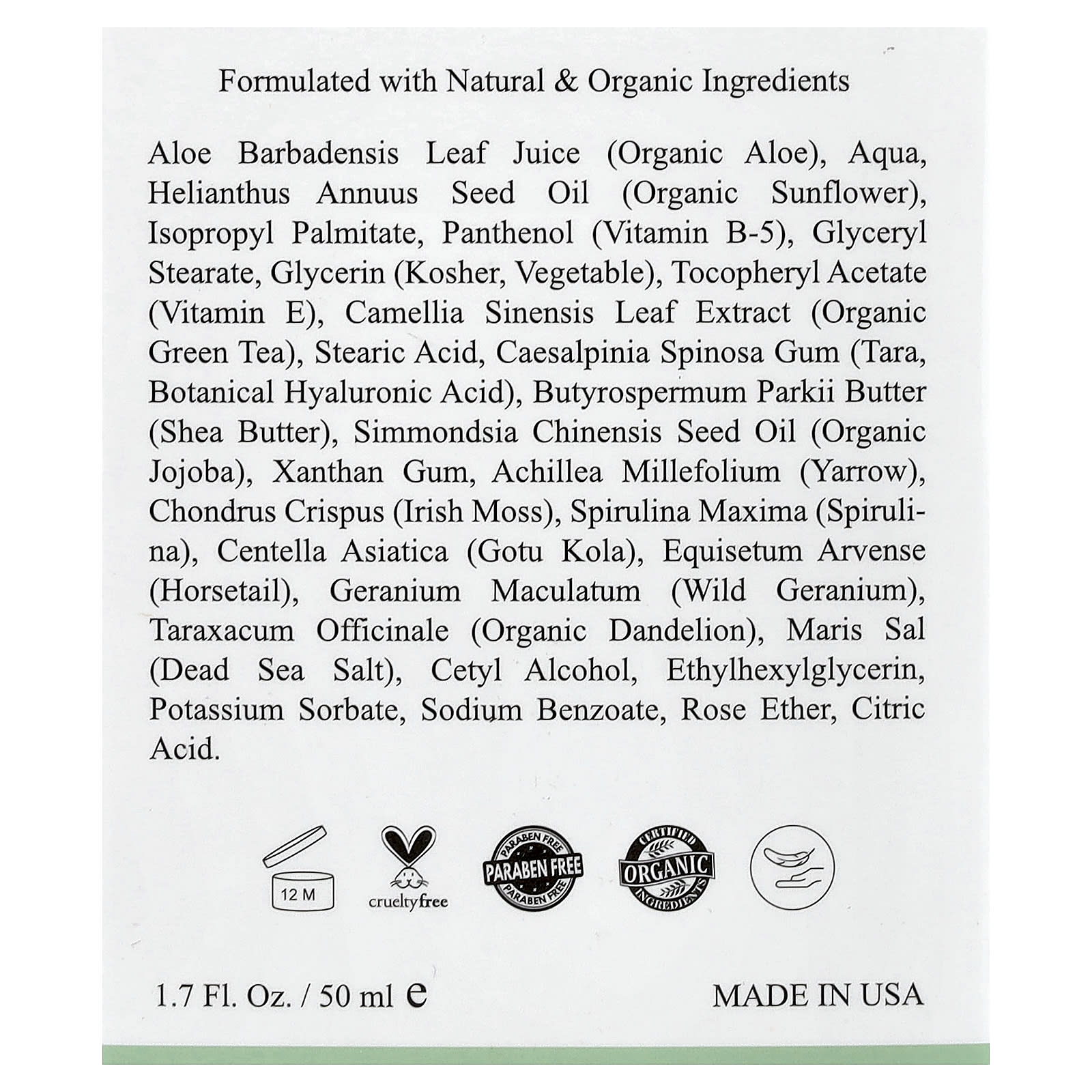 Kleem Organics, Advanced Hydrating Moisturizer, 1.7 fl oz (50 ml)