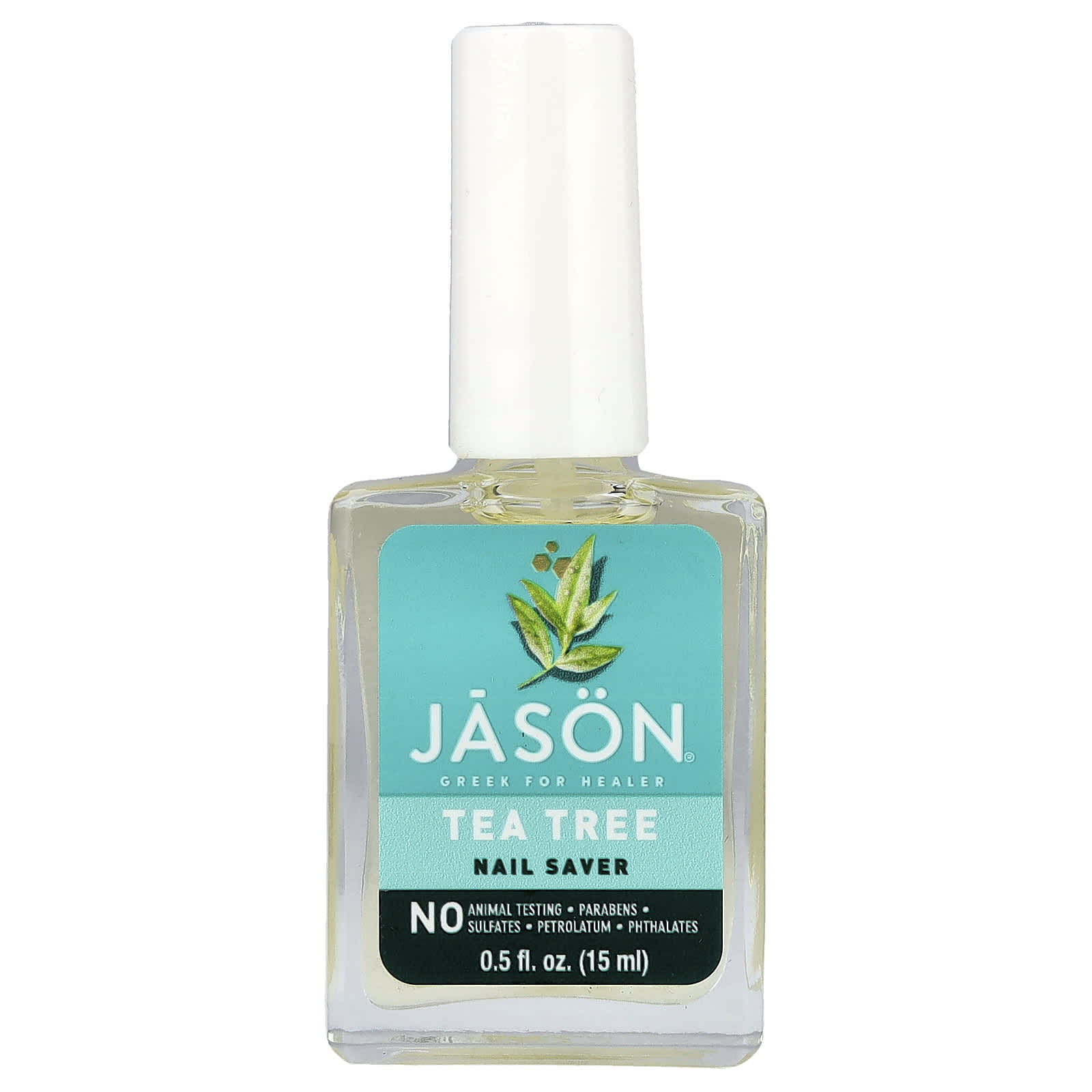Jason Natural, Tea Tree Nail Saver, 0.5 fl oz (15 ml)