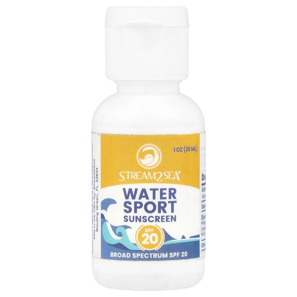 Stream2Sea, Water Sport Sunscreen, SPF 20, 1 oz (30 ml)