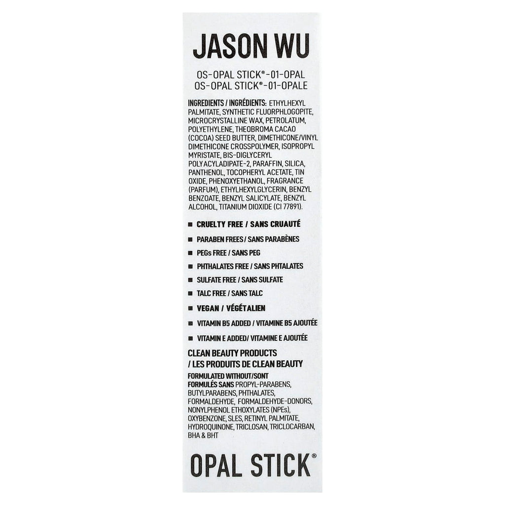 Jason Wu, Opal Stick®, Multi-Use Highlight Glow Stick, 01 Opal, 0.18 oz (5 g)