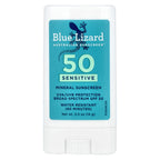 Blue Lizard Australian Sunscreen, Sensitive Mineral Sunscreen Stick, SPF 50, 0.5 oz (14 g)