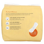 Rael, Organic Cotton Cover Panty Liners, Long, 18 Count