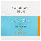 Goongbe, Moisture Sun Cushion Sunscreen, Mild, SPF 50, 0.49 oz (14 g)