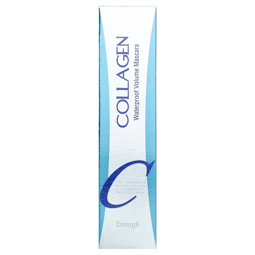 Enough, Collagen, Waterproof Volume Mascara, 0.3 fl oz (9 ml)