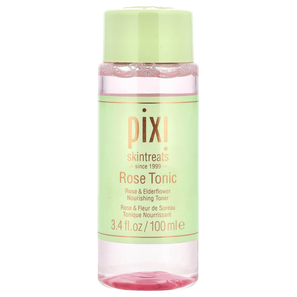 Pixi Beauty, Rose Tonic, Rose & Elderberry Nourishing Toner, Alcohol Free, 3.4 fl oz (100 ml)
