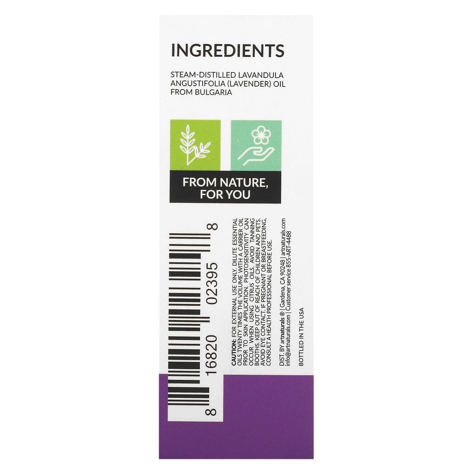 artnaturals, Lavender Oil, 0.50 fl oz (15 ml)