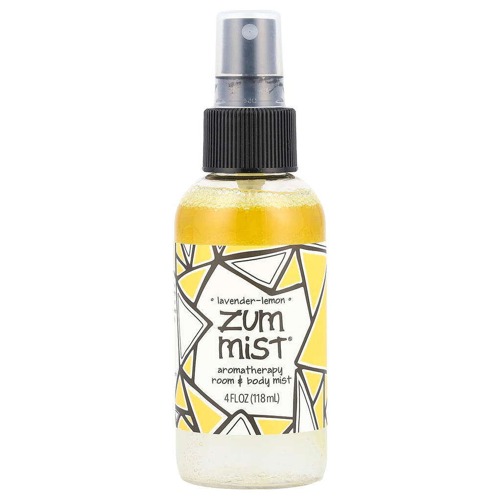 ZUM, Zum Mist®, Aromatherapy Room & Body Mist, Lavender-Lemon, 4 fl oz (118 ml)