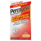 Percogesic, Acetaminophen/Diphenhydramine HCl, 60 Easy To Swallow Coated Tablets