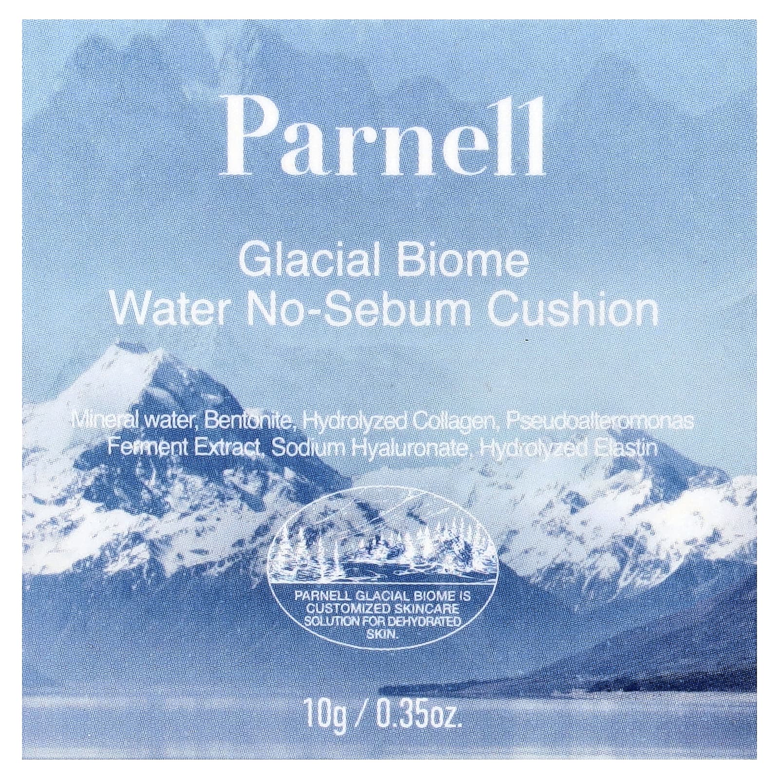 Parnell, Glacial Biome Water No-Sebum Cushion , 0.35 oz (10 g)