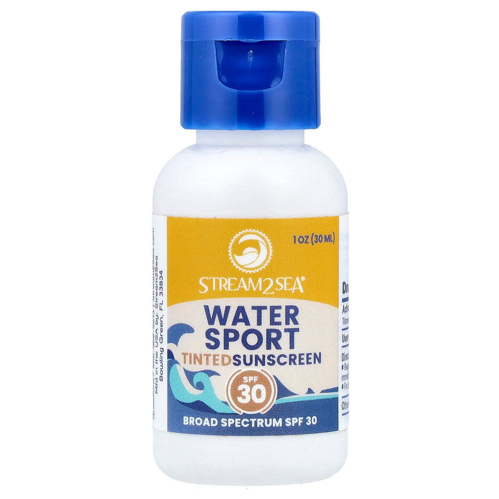 Stream2Sea, Water Sport Tinted Sunscreen, SPF 30, 1 oz (30 ml)