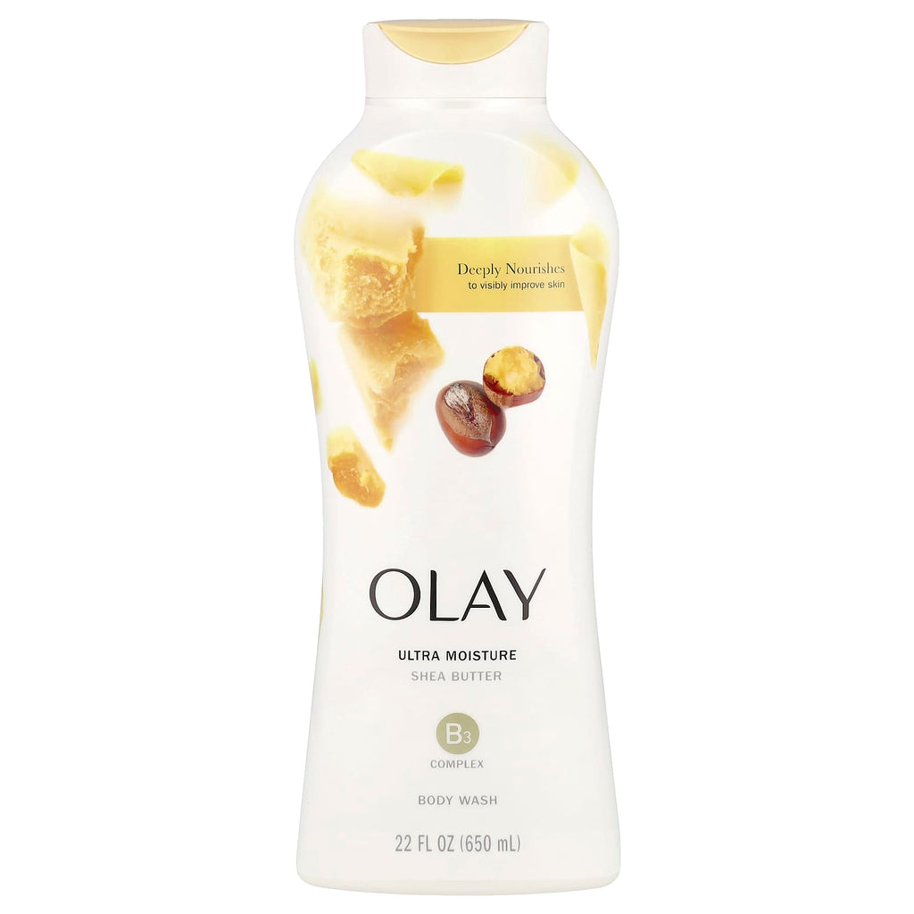 Olay, Ultra Moisture Shea Butter Body Wash, 22 fl oz (650 ml)
