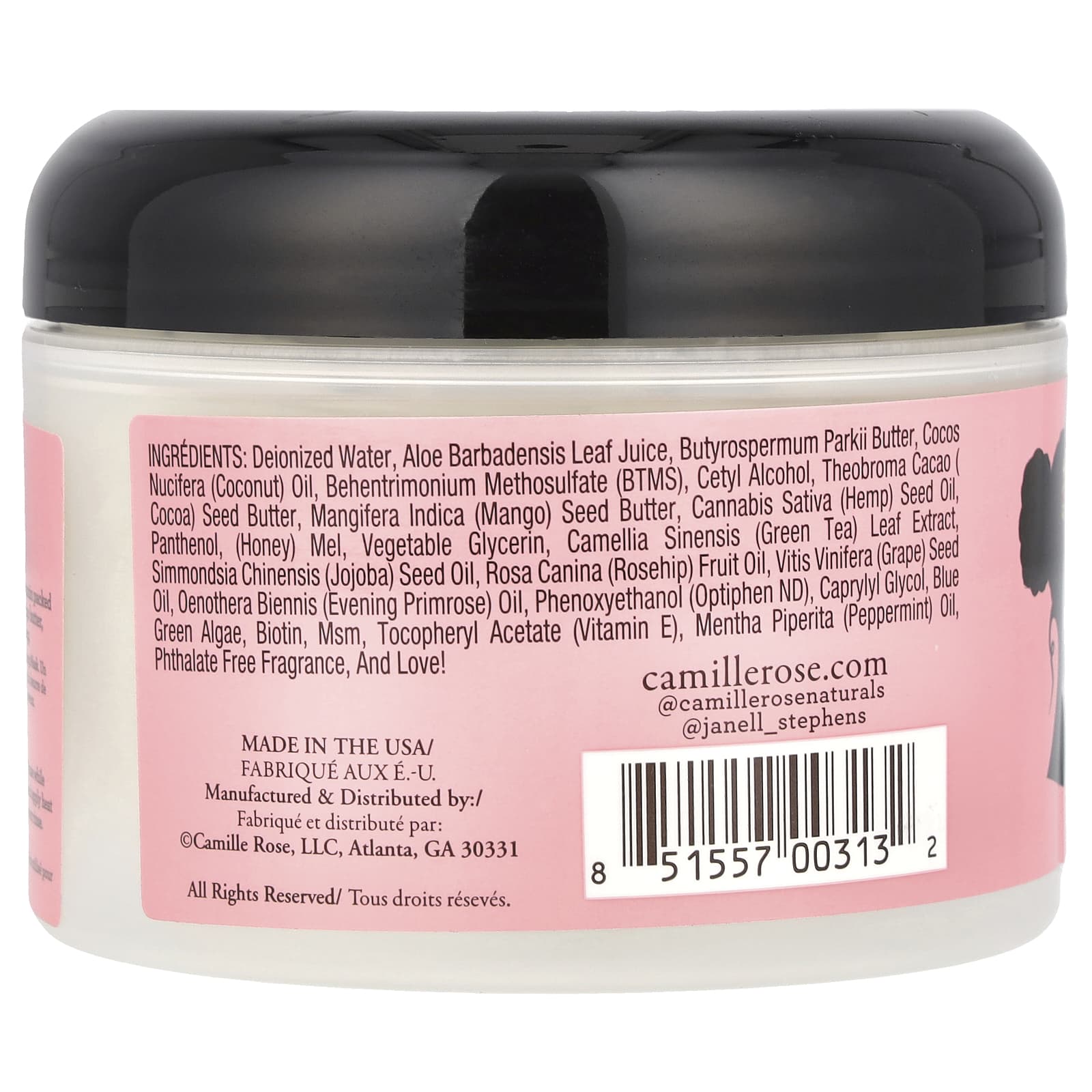 Camille Rose, Algae Renew®, Deep Conditioning Mask, Cocoa & Mango Butter, 8 oz (240 ml)
