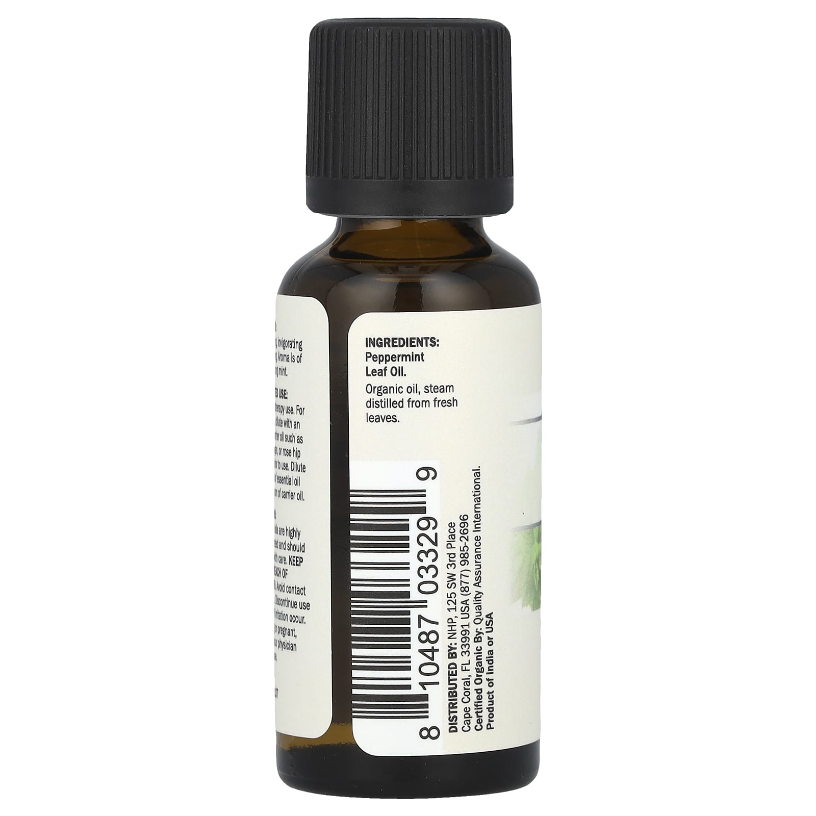 Dr. Mercola, Organic Essential Oil, Peppermint , 1 fl oz ( 30 ml)