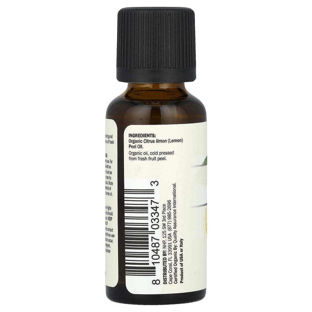 Dr. Mercola, Organic Essential Oil, Lemon, 1 fl oz (30 ml)