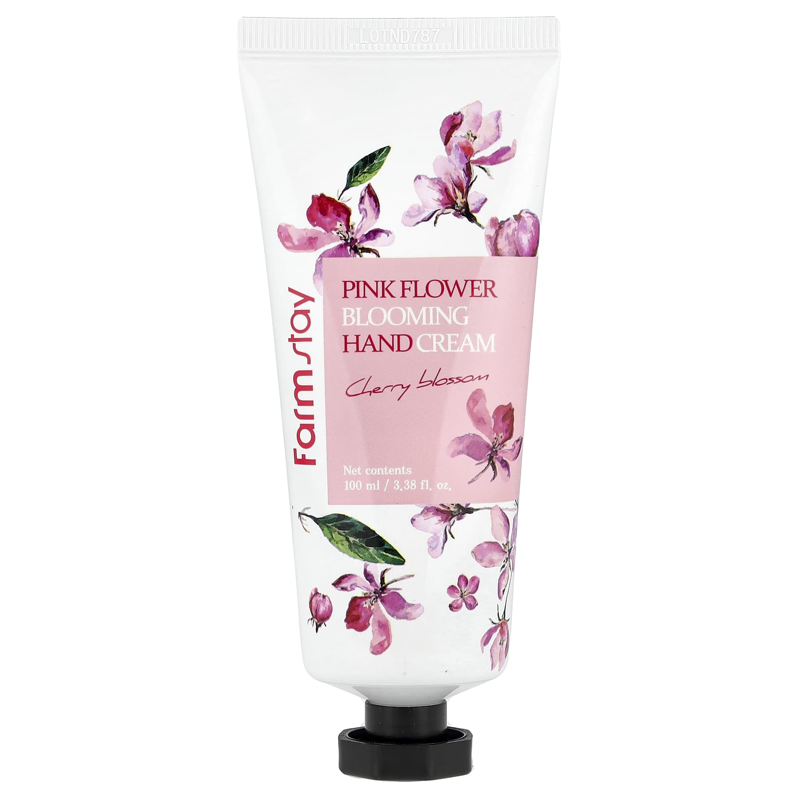 Farmstay, Pink Flower Blooming Hand Cream, Cherry Blossom, 3.38 fl oz (100 ml)